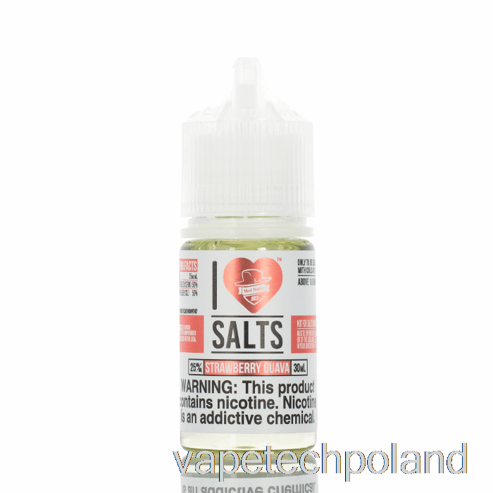 Vape Shop Warszawa Gujawa Truskawkowa - Uwielbiam Sole - 30ml 25mg